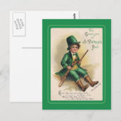 St Patrick's Day briefkaart (Voorkant / Achterkant)