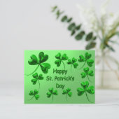 St. Patrick's Day Briefkaart (Staand voorkant)