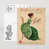  St. Patrick's Day Briefkaart (Voorkant / Achterkant)