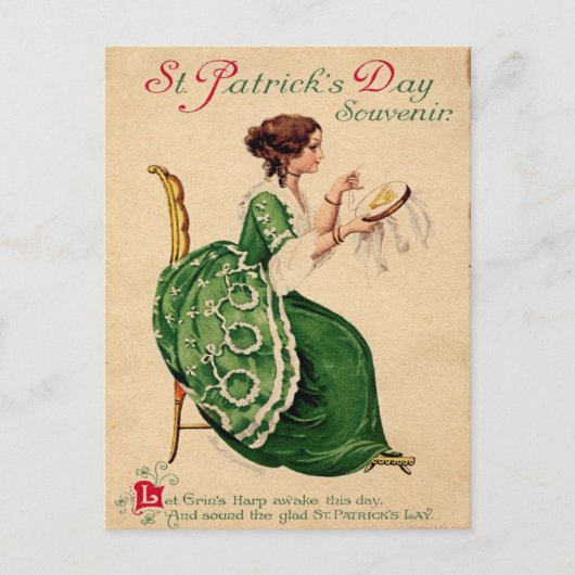  St. Patrick's Day Briefkaart (Voorkant)