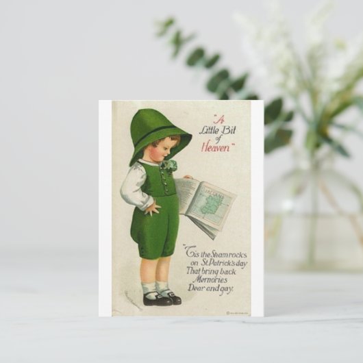 St. Patrick's Day Briefkaart (Staand voorkant)