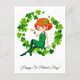 St. Patrick's Day. Briefkaart