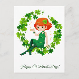St. Patrick's Day. Briefkaart