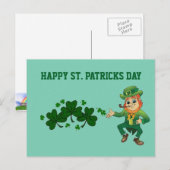 St. Patricks Day briefkaart (Voorkant / Achterkant)