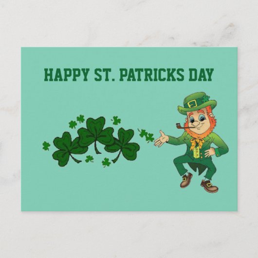 St. Patricks Day briefkaart (Voorkant)