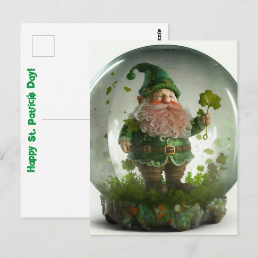 St. Patrick's Day Briefkaart (Voorkant / Achterkant)