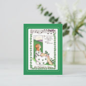 St Patrick's Day briefkaart (Staand voorkant)