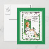 St Patrick's Day briefkaart (Voorkant / Achterkant)