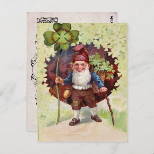  St. Patrick's Day Briefkaart (Voorkant / Achterkant)