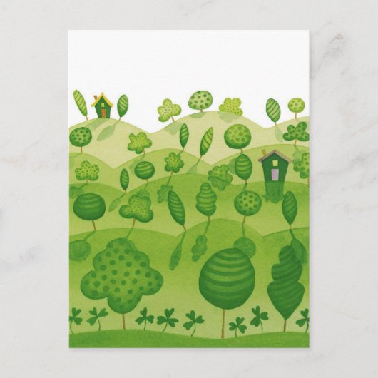 St Patricks Day Briefkaart (Voorkant)