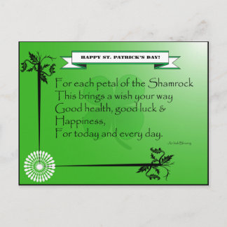 St Patrick's Day_Briefkaart Briefkaart