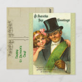 St. Patrick's Day Briefkaarten (Voorkant / Achterkant)