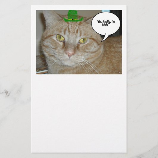 St. Patrick's Day Briefpapier (Voorkant)