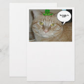 St. Patrick's Day Briefpapier (Voorkant / Achterkant)