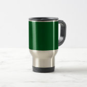 St. Patrick's Day brutale meid Funny Ierse meisje Reisbeker (Voorkant rechts)