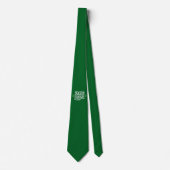 St. Patrick's Day brutale meid Funny Ierse meisje Stropdas (Voorkant)