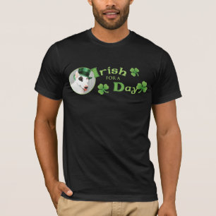 St. Patrick's Day Bull Terrier T-shirt