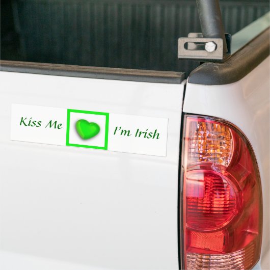 St Patrick's Day Bumpersticker (Op Truck)