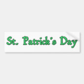 St. Patrick's Day Bumpersticker (Voorkant)
