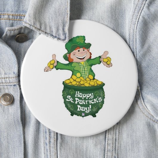 St Patrick's Day Button (In situ)