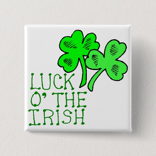 St. Patrick's Day Button (Voorkant)