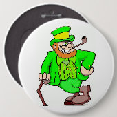 St Patrick's Day Button (Voorkant /achterkant)