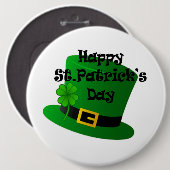 St Patrick's Day Button (Voorkant /achterkant)
