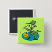 St. Patricks Day Button (Voorkant /achterkant)