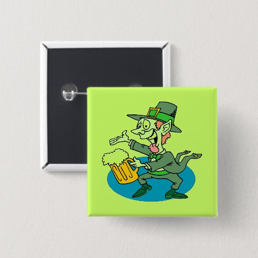 St. Patricks Day Button (Voorkant /achterkant)