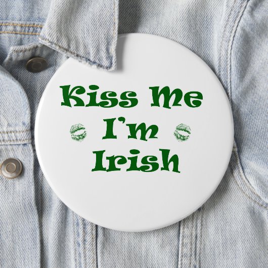 St Patrick's Day Button (In situ)