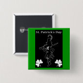 St. Patrick's Day Button (Voorkant /achterkant)