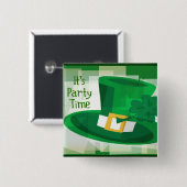 St. Patrick's Day Button (Voorkant /achterkant)