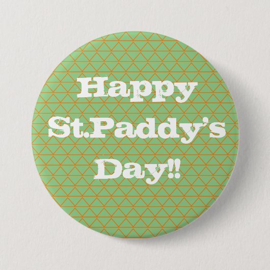 St.Patrick's Day Button (Voorkant)
