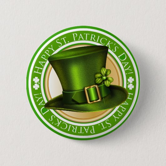 St. Patrick's Day Button - SRF (Voorkant)