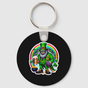 St Patrick's Day Bylor Van Het Boze Oog Ierse Demo Sleutelhanger