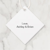 St. Patrick's Day Cadeau Labels, Green Lucky Shamr Bedankjes Labels (Achterkant)