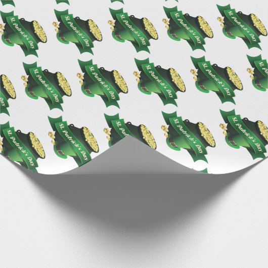 St Patrick's Day Cadeaupapier (Hoek)