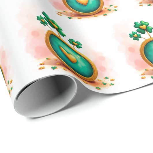 St. Patrick's Day Cadeaupapier (Rol Hoek)