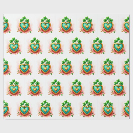 St. Patrick's Day Cadeaupapier (Vlak)