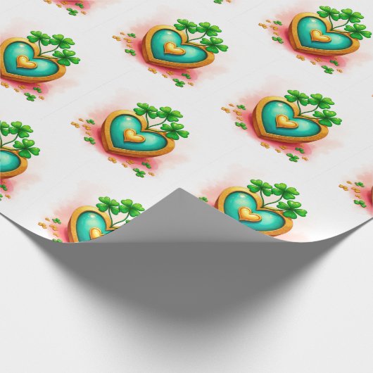 St. Patrick's Day Cadeaupapier (Hoek)