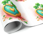 St. Patrick's Day Cadeaupapier (Rol Hoek)
