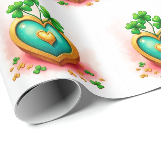 St. Patrick's Day Cadeaupapier (Rol Hoek)