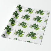 St. Patrick's Day Cadeaupapier (Uitgerold)