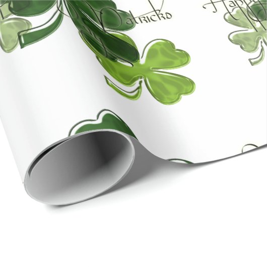 St. Patrick's Day Cadeaupapier (Rol Hoek)
