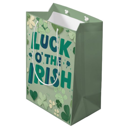 St. Patrick's Day cadeautas (Achterkant Gekanteld)