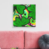 St. Patrick's Day Canvas Afdruk (Insitu (Woonkamer))