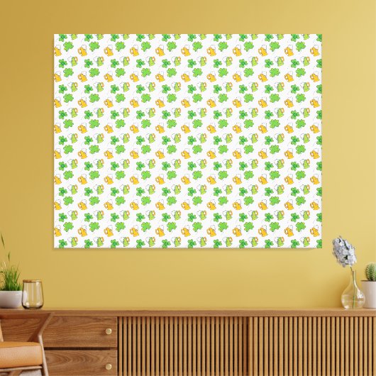 St. Patrick's Day Canvas Print (Insitu (Woonkamer))