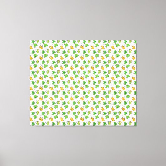 St. Patrick's Day Canvas Print (Voorkant)