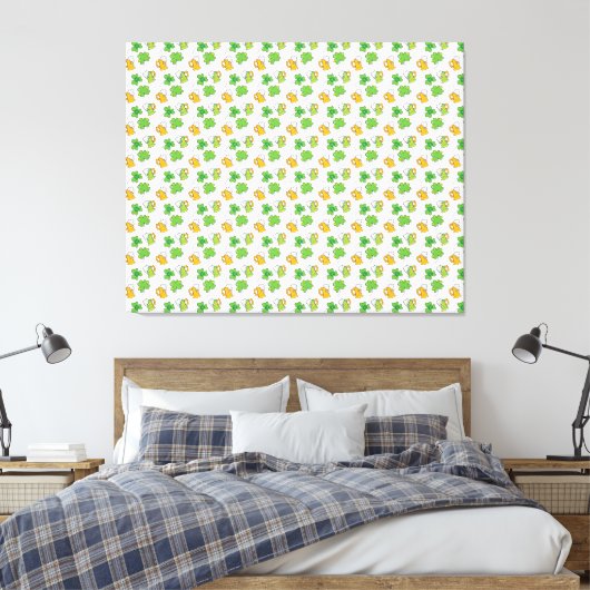 St. Patrick's Day Canvas Print (Insitu (Slaapkamer))