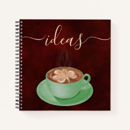 St. Patrick's Day Cappuccino Coffee Notitieboek